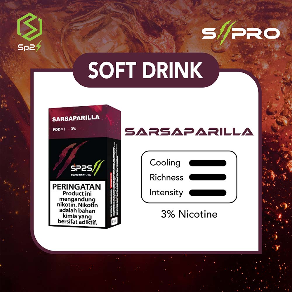 SP2S Pods Gen 2 Sarsaparila
