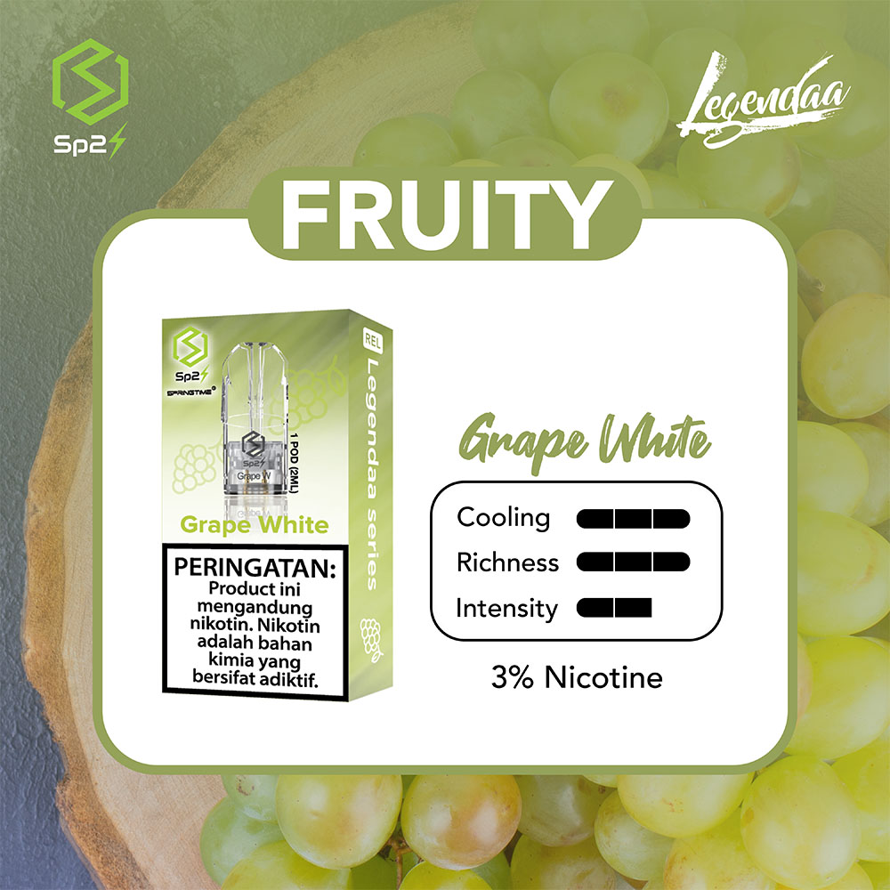 SP2S Pods Legendaa Grape White