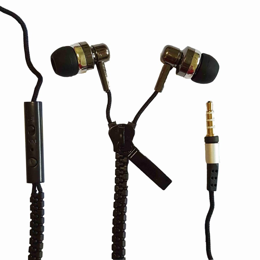 Indoku Earphone Resleting Black