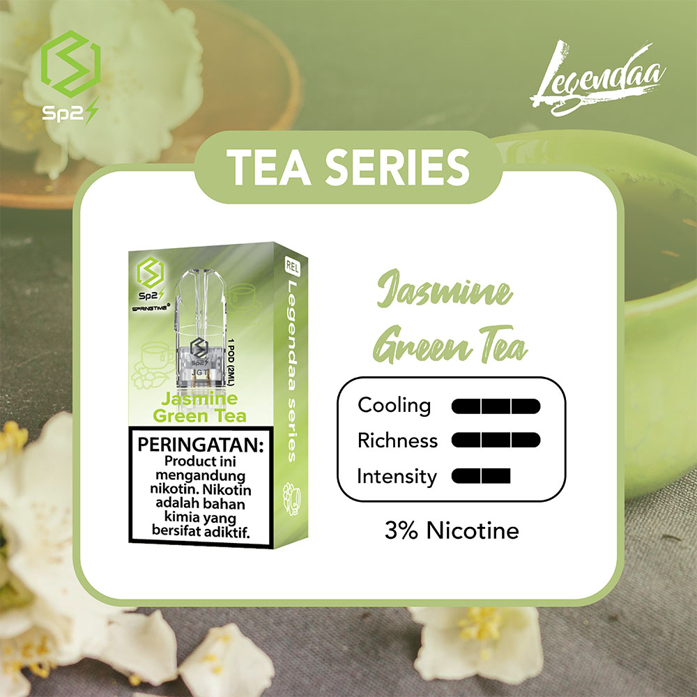 SP2S Pods Legendaa Jasmine Green Tea