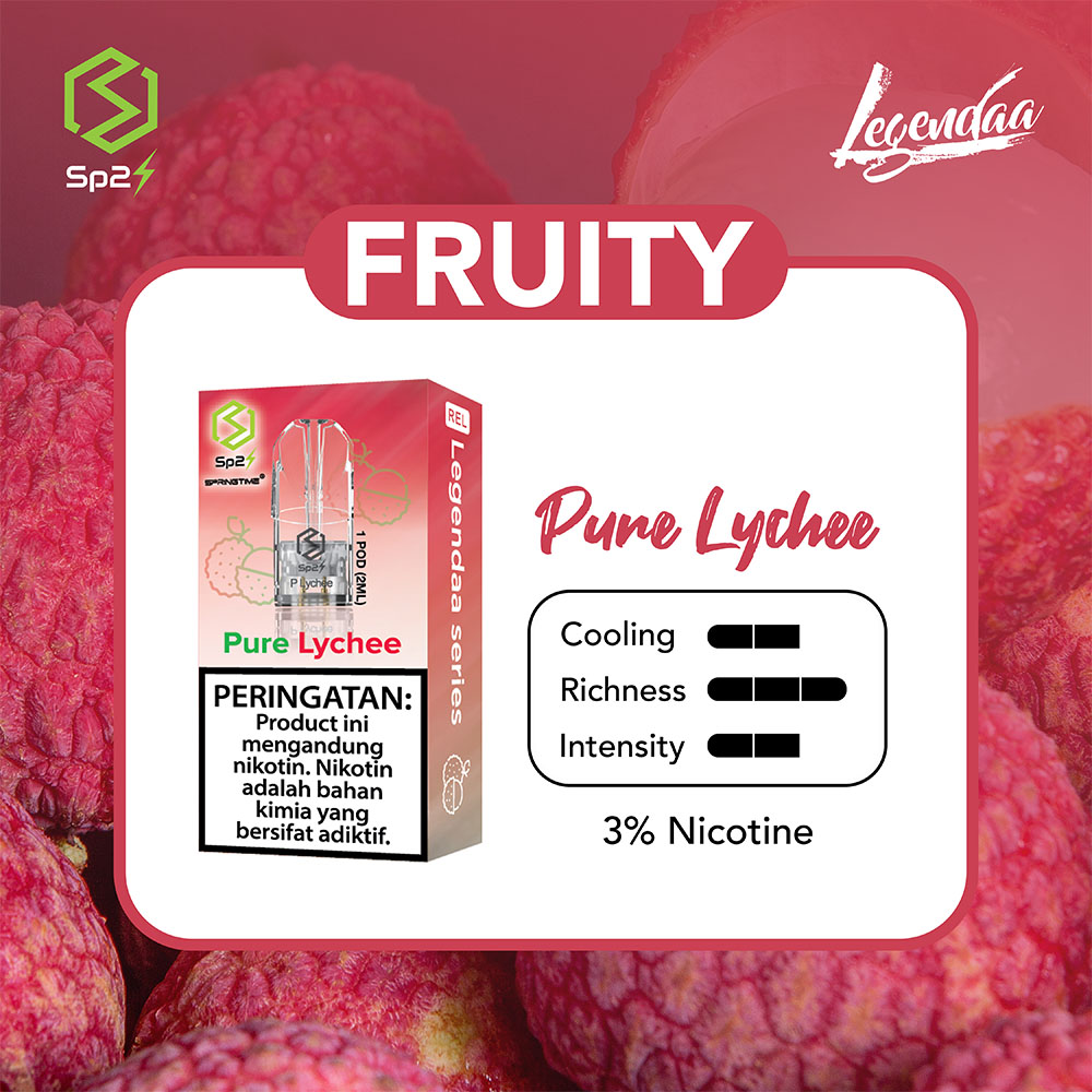 SP2S Pods Legendaa Pure Lychee