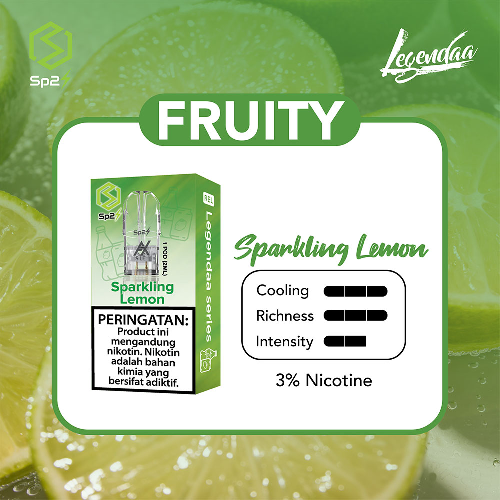 SP2S Pods Legendaa Sparkling Lemon