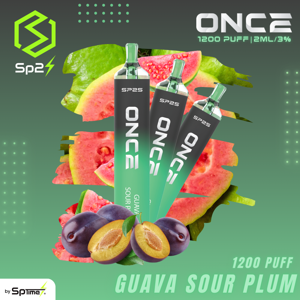 SP2S Disposable ONCE 1200 Guava Sour Plum