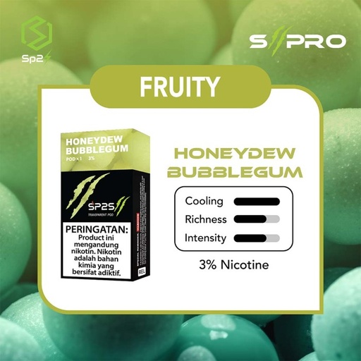 SP2S Pods Gen 2 Honeydew Bubblegum