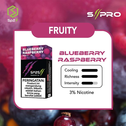 SP2S Pods Gen 2 Blueberry Raspberry
