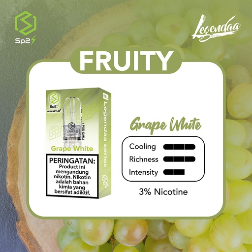 SP2S Pods Legendaa Grape White