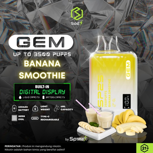 SP2S Disposable GEM Banana Smoothie