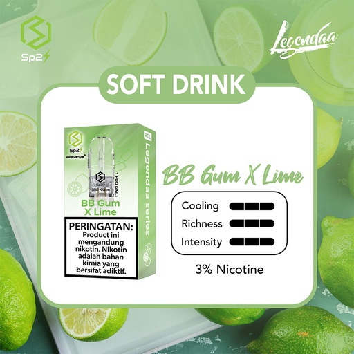 SP2S Pods Legendaa Bubblegum X Lime