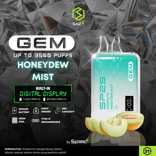 SP2S Disposable GEM Honeydew Mist