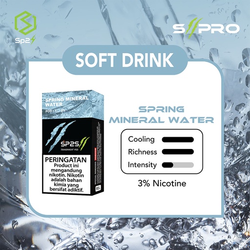 SP2S Pods Gen 2 Spring Mineral Water