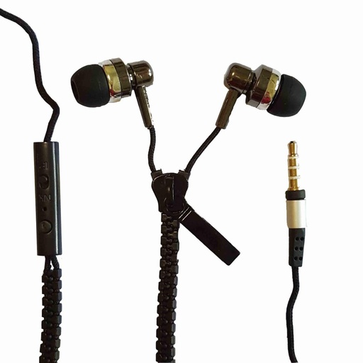 Indoku Earphone Resleting Black