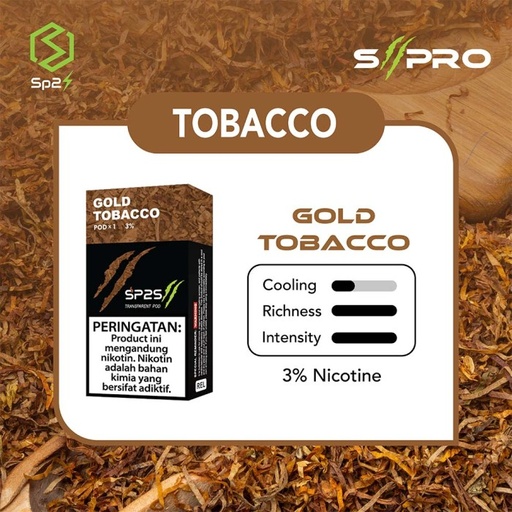 SP2S Pods Gen 2 Gold Tobacco