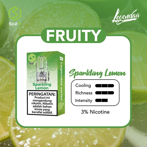 SP2S Pods Legendaa Sparkling Lemon