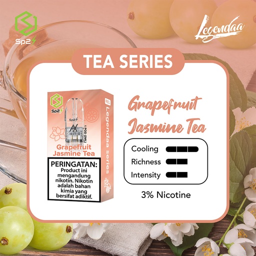 SP2S Pods Legendaa Grapefruit Jasmine Tea
