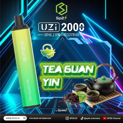 SP2S Disposable UZI 2000 Tea Guan Yin