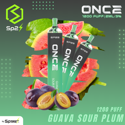SP2S Disposable ONCE 1200 Guava Sour Plum