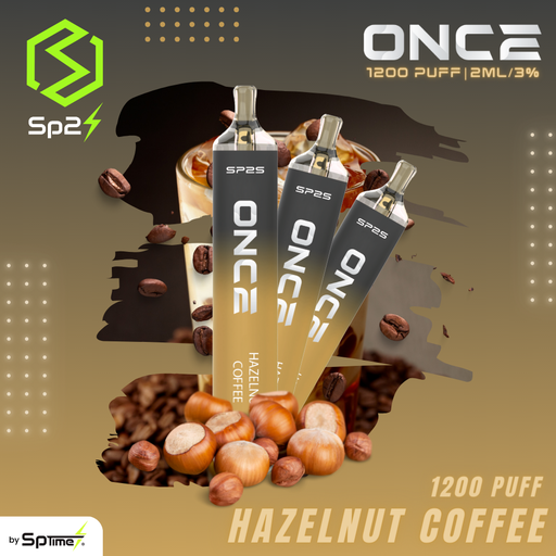 SP2S Disposable ONCE 1200 Hazelnut  Coffee